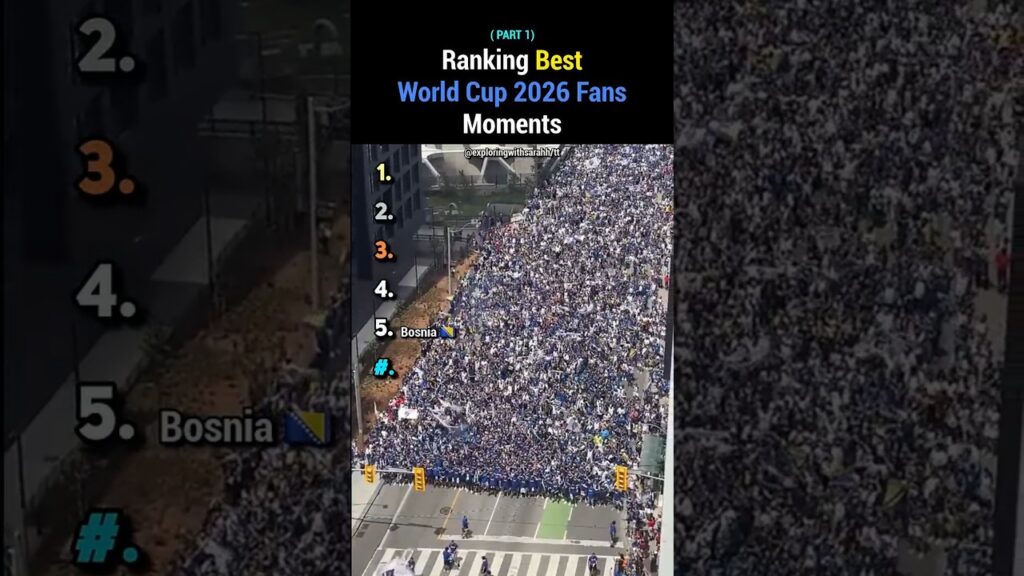 ranking the best world cup 2026 fans shortsviral Shorts MUSIVEO